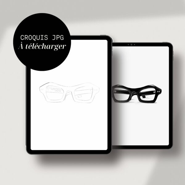 Lunettes intemporelles — Apprends à créer un rendu PRO sur Procreate